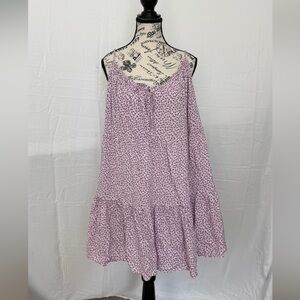 Old Navy Petites Pink Floral Dress